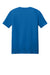 Gildan 64000 Mens Softstyle Short Sleeve Crewneck T-Shirt Neon Blue Flat Back