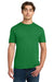 Gildan 64000 Mens Softstyle Short Sleeve Crewneck T-Shirt Turf Green Model Front