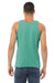 Bella + Canvas BC3480/3480 Mens Jersey Tank Top Teal Green Model Back