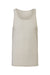 Bella + Canvas BC3480/3480 Mens Jersey Tank Top Oatmeal Triblend Flat Front