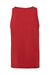 Bella + Canvas BC3480/3480 Mens Jersey Tank Top Red Triblend Flat Back