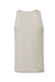 Bella + Canvas 3484 Mens Jersey Tank Top Oatmeal Flat Back