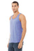 Bella + Canvas 3484 Mens Jersey Tank Top Blue Model 3Q