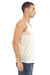 Bella + Canvas 3484 Mens Jersey Tank Top Oatmeal Model Side
