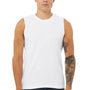 Bella + Canvas Mens Jersey Muscle Tank Top - White