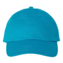 Valucap Mens Adult Bio-Washed Classic Adjustable Dad Hat - Neon Blue - NEW