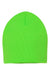 Sportsman Hats SP08 Unisex Beanie Neon Green Flat Front