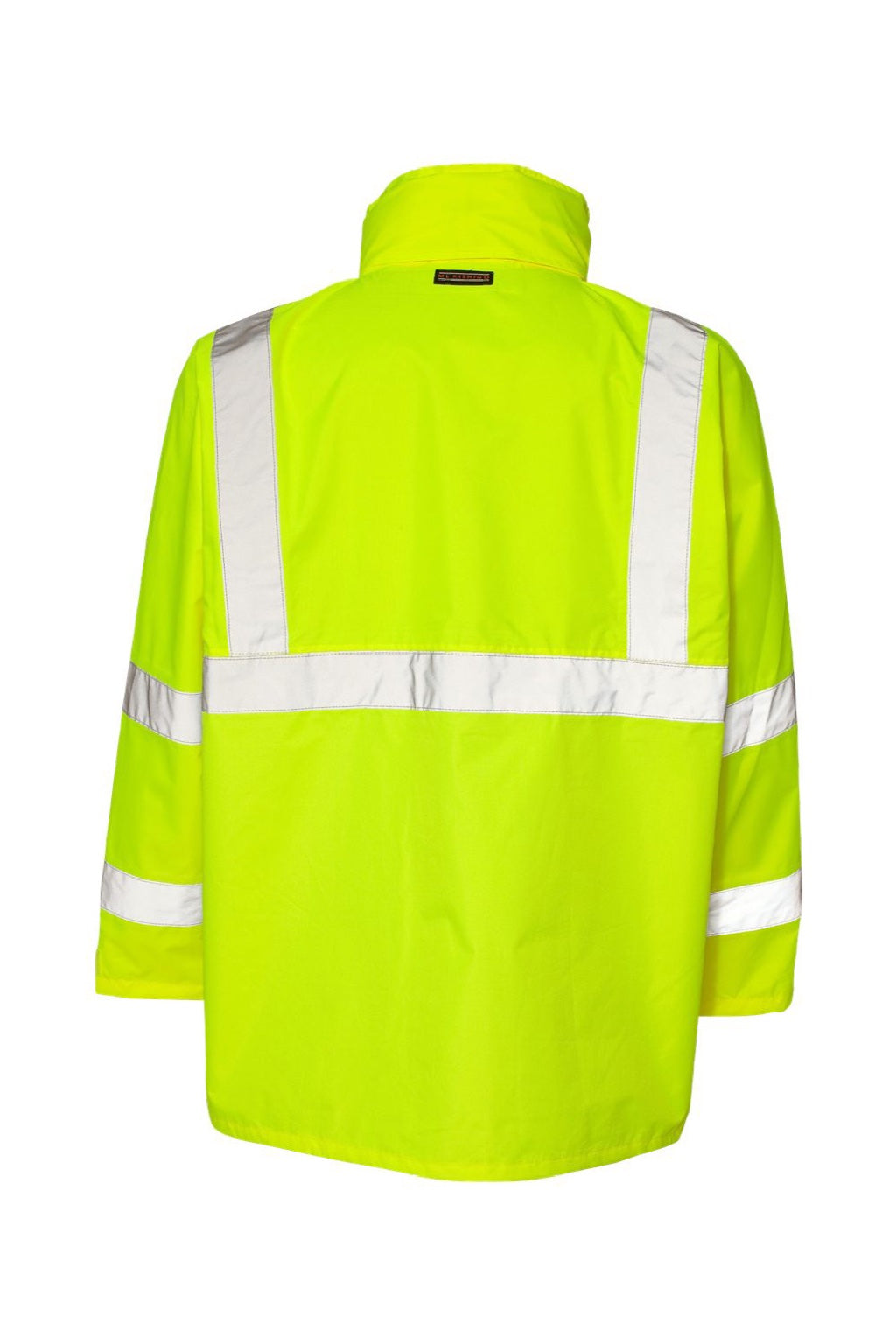 Kishigo RW110-111 Mens Rainsuit Lime Green Flat Back