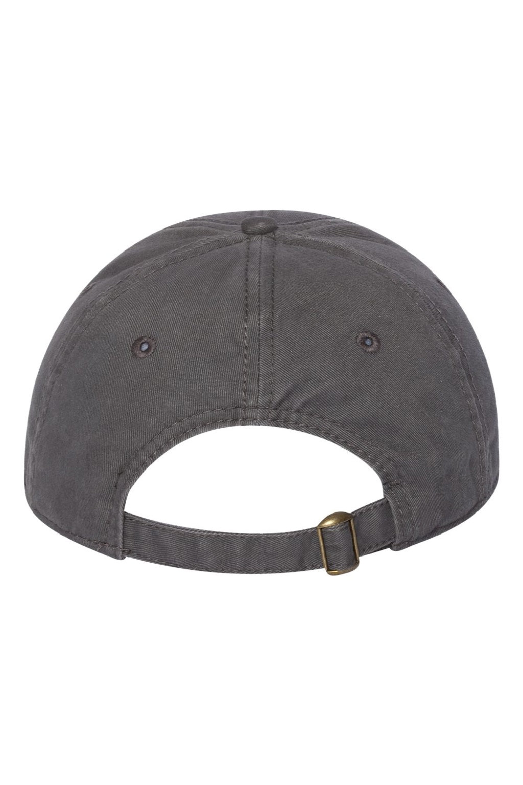 Sportsman Hats AH30 Mens Adjustable Hat Charcoal Grey Flat Back