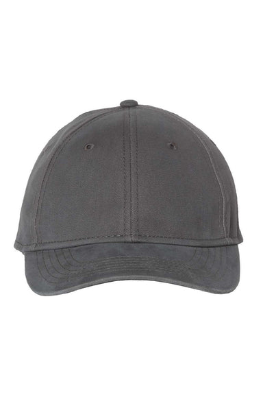 Sportsman Hats AH30 Mens Adjustable Hat Charcoal Grey Flat Front