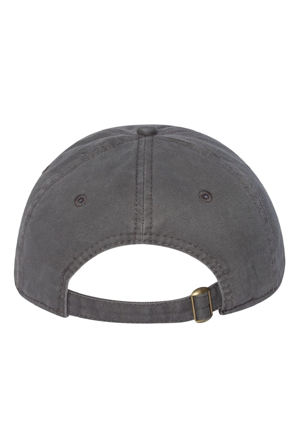 Sportsman Hats AH35 Mens Adjustable Hat Charcoal Grey Flat Back