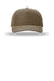Richardson Hats 355 Mens Laser Perf Performance Snapback Rope Hat Dark Loden Green/Tannin Grey Flat Front