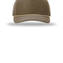 Richardson Hats Mens Laser Perf Performance Snapback Rope Hat - Dark Loden Green/Tannin Grey - NEW