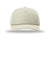 Richardson Hats 355 Mens Laser Perf Performance Snapback Rope Hat Oat Milk/Elmwood White Flat Front