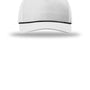 Richardson Hats Mens Laser Perf Performance Snapback Rope Hat - Silver Grey/Black Silver - NEW