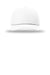 Richardson Hats 355 Mens Laser Perf Performance Snapback Rope Hat White/White Black Flat Front