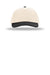 Richardson Hats 356 Mens Relaxed Snapback Gramps Hat Cream/Cream/Black Flat Front