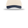 Richardson Hats Mens Relaxed Snapback Gramps Hat - Cream/Cream/Navy Blue - NEW