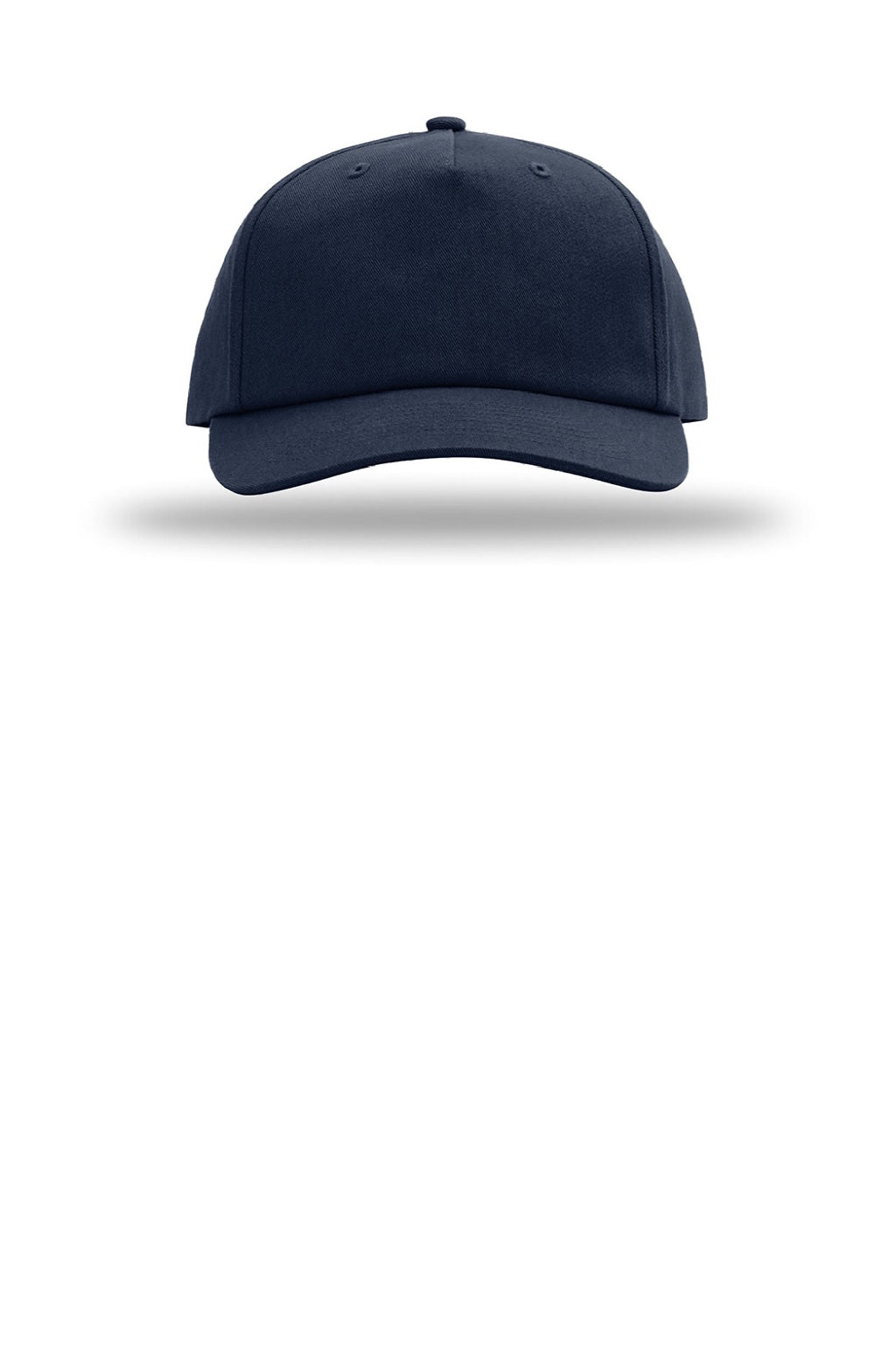 Richardson Hats 356 Mens Relaxed Snapback Gramps Hat Navy Blue Flat Front
