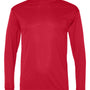 C2 Sport Mens Performance Moisture Wicking Long Sleeve Crewneck T-Shirt - Red - NEW
