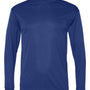 C2 Sport Mens Performance Moisture Wicking Long Sleeve Crewneck T-Shirt - Royal Blue - NEW