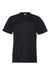 C2 Sport 5200 Youth Performance Moisture Wicking Short Sleeve Crewneck T-Shirt Black Flat Front