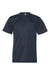 C2 Sport 5200 Youth Performance Moisture Wicking Short Sleeve Crewneck T-Shirt Navy Blue Flat Front