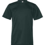 C2 Sport Youth Performance Moisture Wicking Short Sleeve Crewneck T-Shirt - Forest Green - NEW