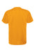 C2 Sport 5200 Youth Performance Moisture Wicking Short Sleeve Crewneck T-Shirt Gold Flat Back