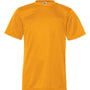 C2 Sport Youth Performance Moisture Wicking Short Sleeve Crewneck T-Shirt - Gold - NEW