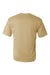 C2 Sport 5100 Mens Performance Moisture Wicking Short Sleeve Crewneck T-Shirt Vegas Gold Flat Back