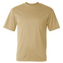C2 Sport Mens Performance Moisture Wicking Short Sleeve Crewneck T-Shirt - Vegas Gold - NEW