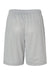 C2 Sport 5109 Mens Mesh Shorts Silver Grey Flat Back