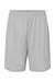 C2 Sport 5109 Mens Mesh Shorts Silver Grey Flat Front