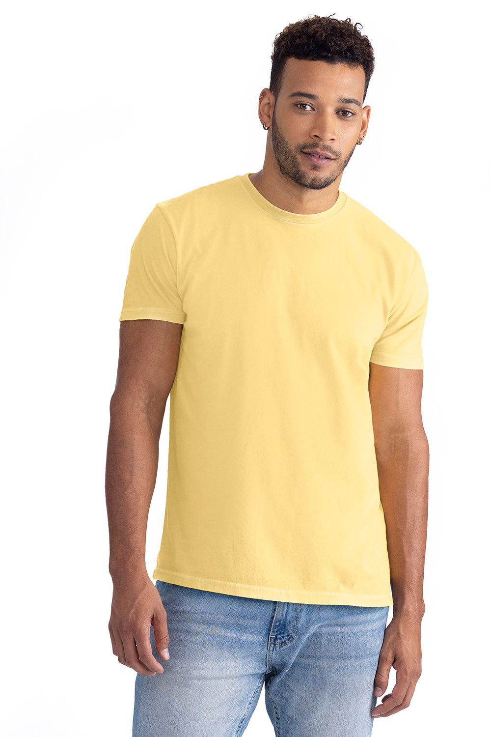 Next Level NL3600SW/3600SW Mens Banana Cream Yellow Soft Wash