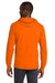 Jerzees 363LH Mens Classics Long Sleeve Hooded T-Shirt Hoodie Safety Orange Model Back