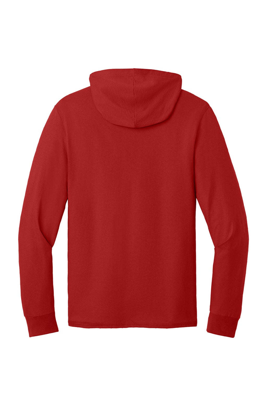 Jerzees 363LH Mens Classics Long Sleeve Hooded T-Shirt Hoodie True Red Flat Back