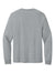 Jerzees 363L Mens Classics Long Sleeve Crewneck T-Shirt Heather Grey Flat Back