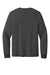 Jerzees 363L Mens Classics Long Sleeve Crewneck T-Shirt Heather Black Flat Back