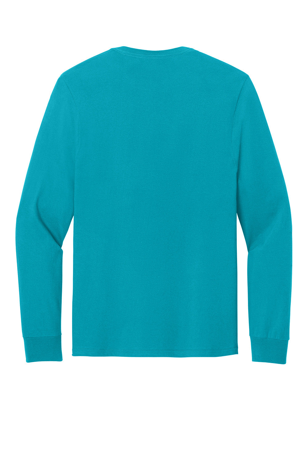 Jerzees 363L Mens Classics Long Sleeve Crewneck T-Shirt California Blue Flat Back
