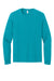 Jerzees 363L Mens Classics Long Sleeve Crewneck T-Shirt California Blue Flat Front