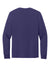 Jerzees 363L Mens Classics Long Sleeve Crewneck T-Shirt Deep Purple Flat Back