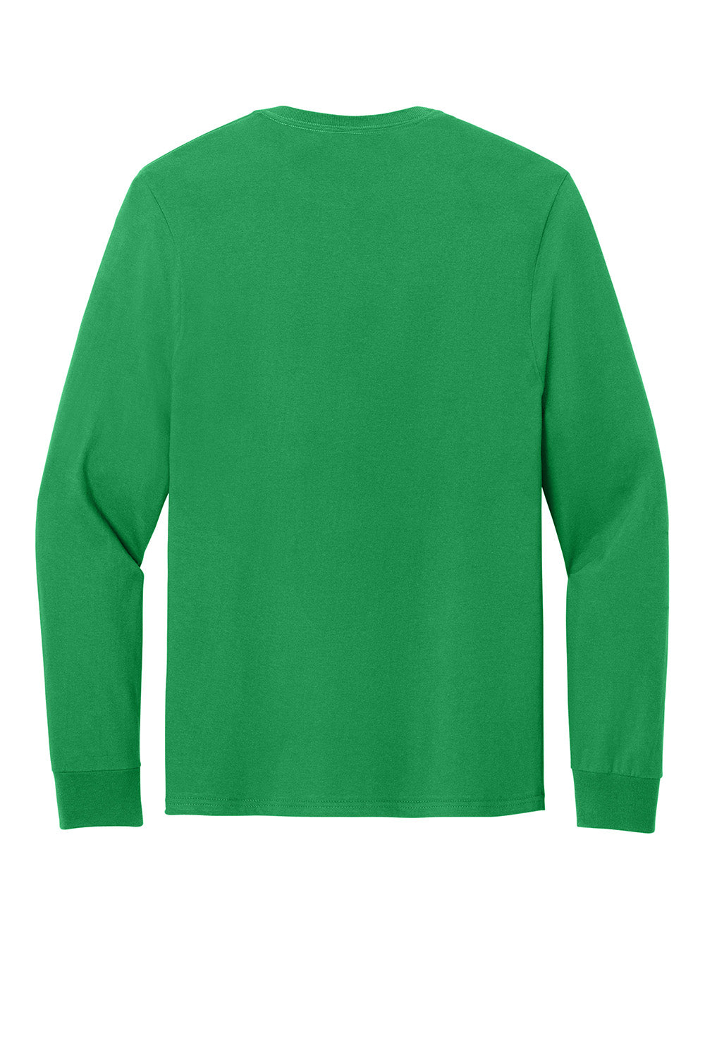 Jerzees 363L Mens Classics Long Sleeve Crewneck T-Shirt Kelly Green Flat Back