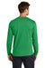 Jerzees 363L Mens Classics Long Sleeve Crewneck T-Shirt Kelly Green Model Back