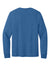 Jerzees 363L Mens Classics Long Sleeve Crewneck T-Shirt Heather Retro Royal Blue Flat Back