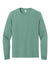 Jerzees 363L Mens Classics Long Sleeve Crewneck T-Shirt Sage Green Flat Front
