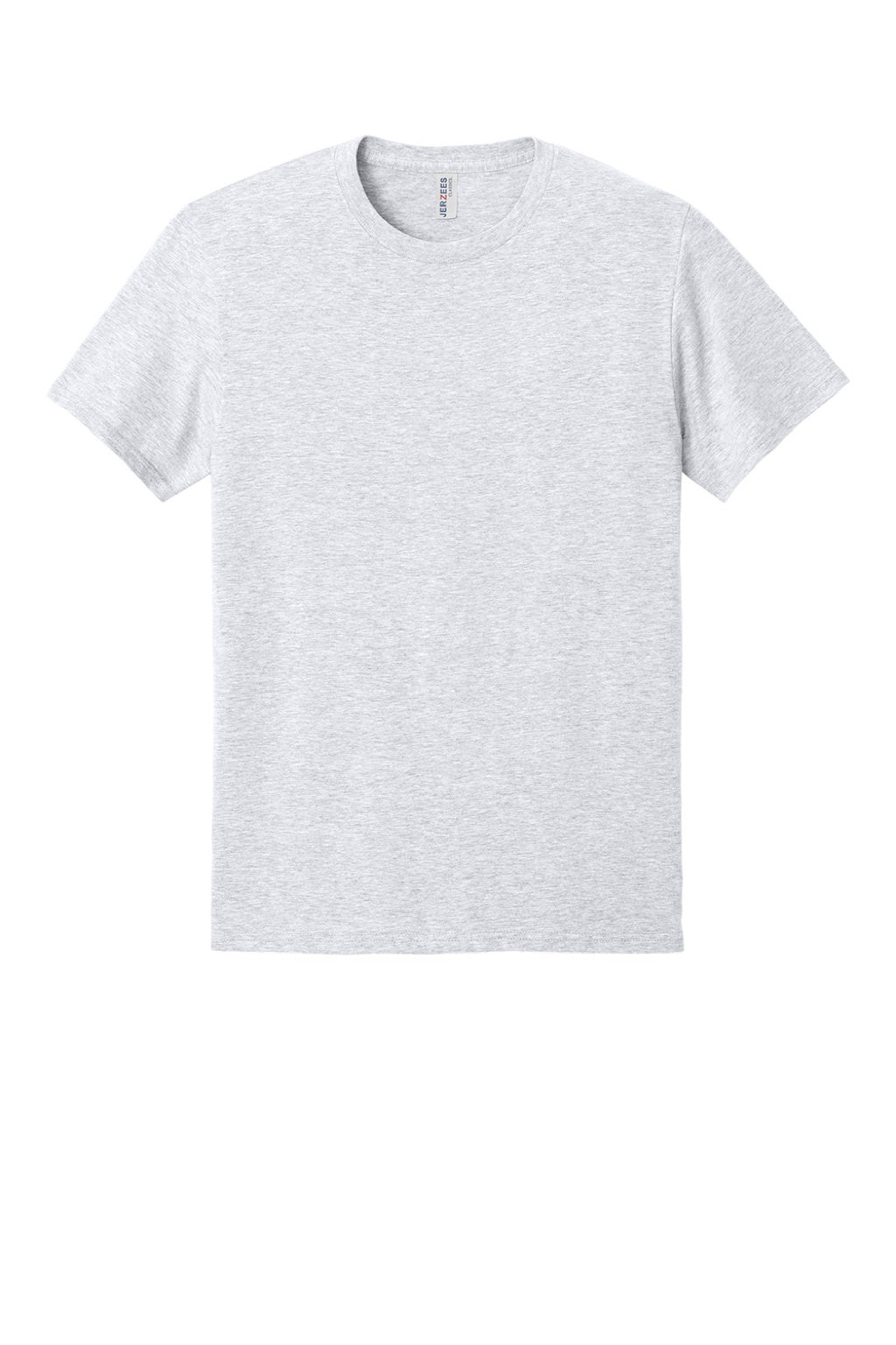 Jerzees 363M Mens Classics Short Sleeve Crewneck T-Shirt Ash Grey Flat Front