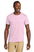 Jerzees 363M Mens Classics Short Sleeve Crewneck T-Shirt Classic Pink Model Front