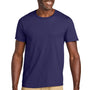 Jerzees Mens Classics Short Sleeve Crewneck T-Shirt - Deep Purple