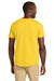Jerzees 363M Mens Classics Short Sleeve Crewneck T-Shirt Island Yellow Model Back
